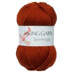 Viking garn Sportsragg 50g - Orangebrun (543) SR