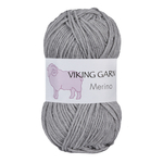 Viking garn Merino 50g - Ljusgr (813)