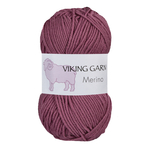 Viking garn Merino 50g - Mrkrosa (867)