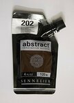 Akrylfrg Sennelier Abstract 120ml - Burnt Umber (202)