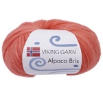 Viking garn Alpacka Bris 50g - Orange (351)