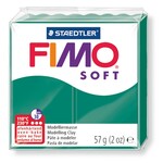 Modellera Fimo Soft 57g - Mrkgrn