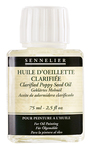 Oljemedium Sennelier 75 ml - Clarified Poppy Seed Oil