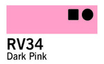 Copic Marker - RV34 - Dark Pink