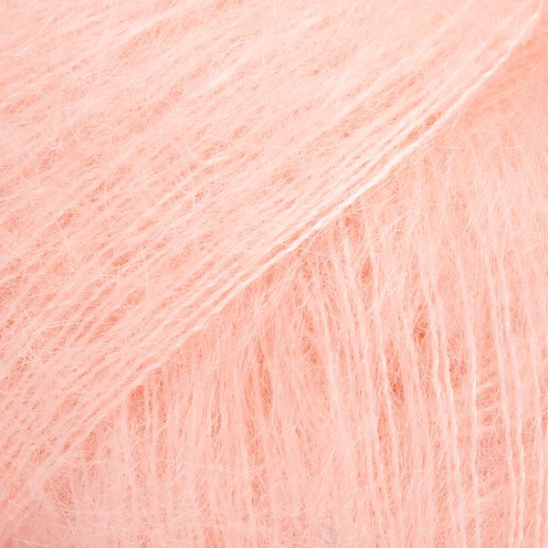DROPS Kid-Silk Uni Colour garn - 25g - Light Peach