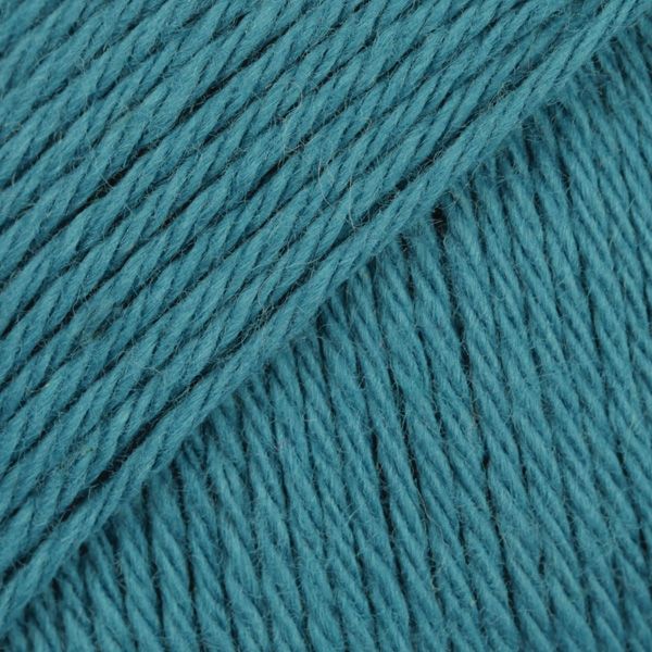 DROPS Loves You 7 Uni Color garn - 50g - Emaljeblå