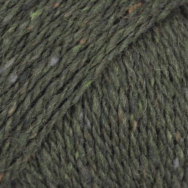 DROPS Soft Tweed Mix garn - 50g - Spinattrte