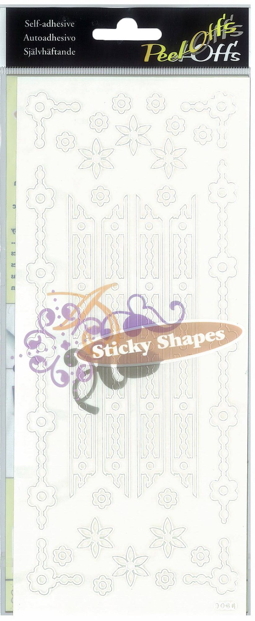 Sticky shapes - Blommor