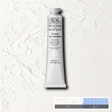Akrylmaling W&N Professional 200 ml - 644 Titanium White