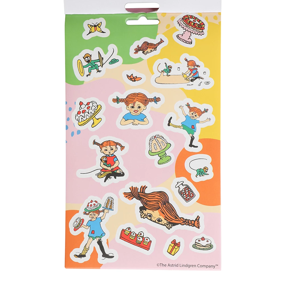 Klisterm�rkesbok Pippi L�ngstrump - 12 sidor