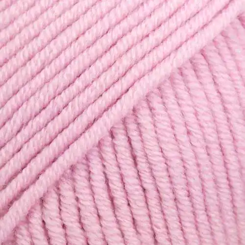 DROPS Big Merino Mix garn - 50g - Ljus rosa (16) DROPS Big Merino Mix garn - 50g - Ljus rosa (16)