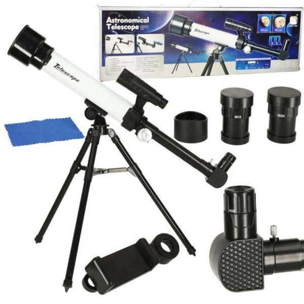 Astronomiskt teleskop för barn med stativ 30x/60x Astronomiskt teleskop för barn med stativ 30x/60x