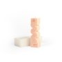 Silikonform för ljus med mönster 14,5 x 4 x 3 cm Silikonform för ljus med mönster 14,5 x 4 x 3 cm