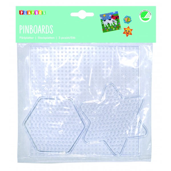 Transparenta p�rlplattor