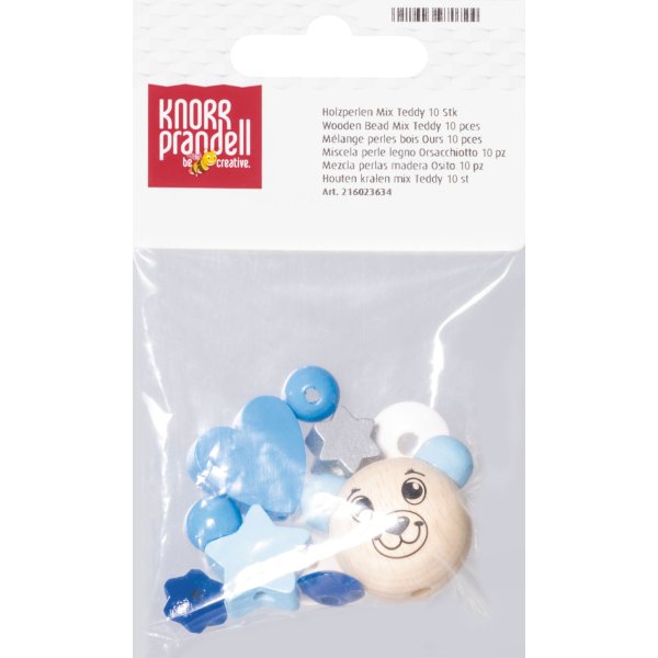 Tr�p�rlor blandade bl� nyanser 10-pack