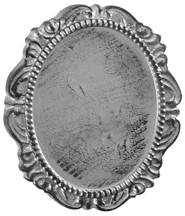 Mini silikonform för cabochon, Ø 7 cm Mini silikonform för cabochon, Ø 7 cm