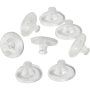 L�s till �ronstickare 10 mm Transparent 10 par