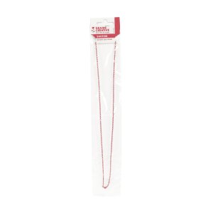 Rosa kedjehalsband med små länkar 2 mm, 64 cm Rosa kedjehalsband med små länkar 2 mm, 64 cm