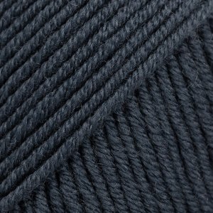 DROPS Merino Extra Fine Uni Colour garn 50g - Midnattsskugga (55)