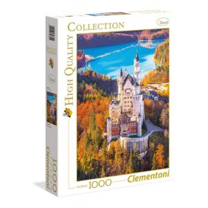 Puslespill HQ Kolleksjon 1000 brikker - Neuschwanstein Puslespill HQ Kolleksjon 1000 brikker - Neuschwanstein