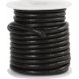 Ldersnre - svart - 3 mm - 5 m