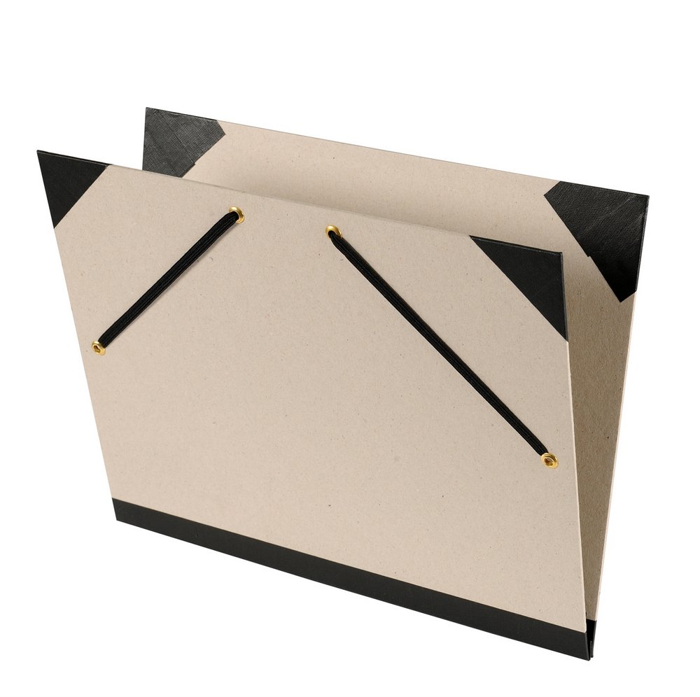 Tegneportefølje med strikk - 52x72 cm - Tilbehør til maling, Staffeli & maletilbehør
