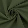French Terry-stoff i genser Fashion Basic 2 - 150 cm - Kakigrønn