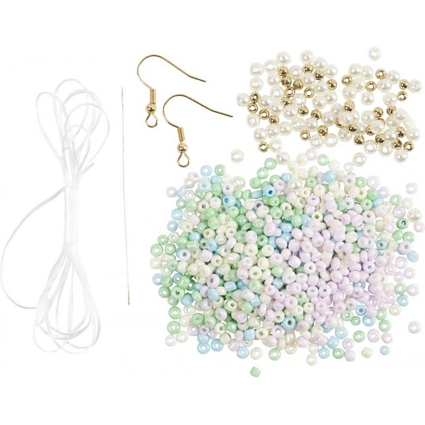 Mini DIY Kit Smycken - Elastiskt armband - örhänge Mini DIY Kit Smycken - Elastiskt armband - örhänge