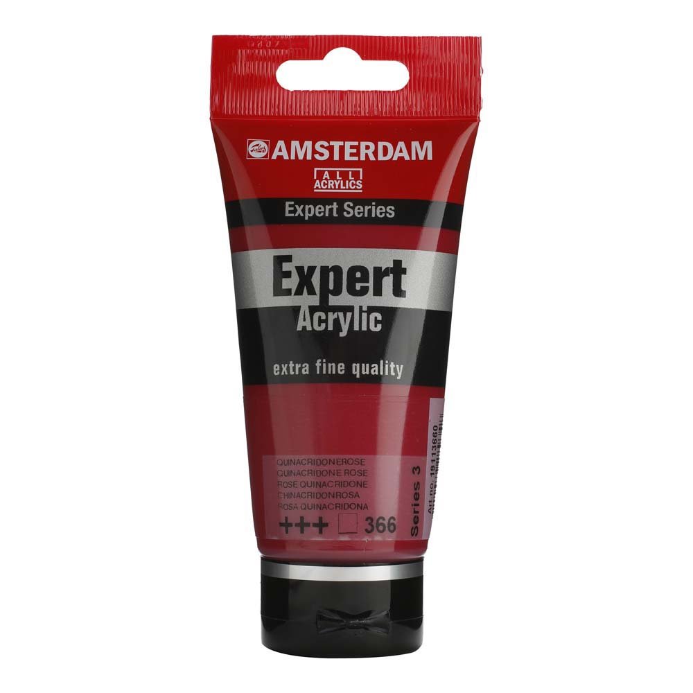 Amsterdam Acrylic Expert - 75 ml-Quinacridon ros - Akrylfarver, Kunstnerfarver