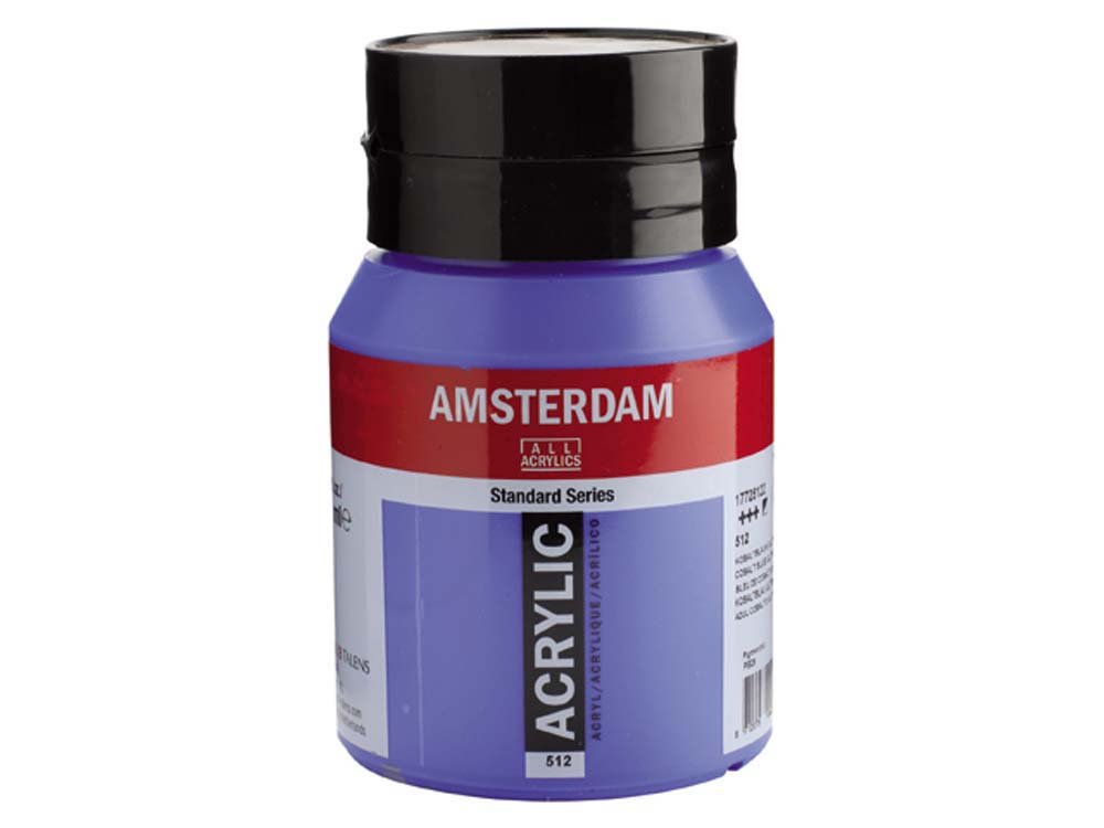 Amsterdam akrylmaling 500 ml - Koboltblå ultramarine - Akrylfarver, Kunstnerfarver