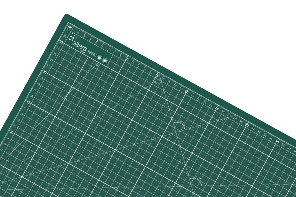 Altera PRO Line Skærmmåtte 3 mm Grøn - 100x200 cm - Skæremåtter, Skæreværktøj, Håndværk