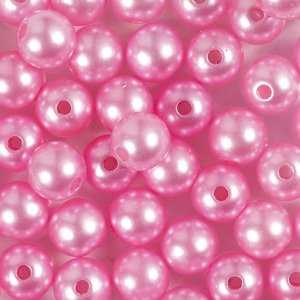 Vaxpärlor 8 mm Rosa 50 st Vaxpärlor 8 mm Rosa 50 st
