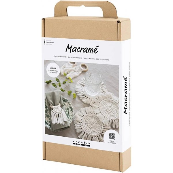 DIY Kit Makramé, Bordsdekorationer DIY Kit Makramé, Bordsdekorationer