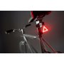 Baklampa cykel LED triangelform 7 lägen USB Baklampa cykel LED triangelform 7 lägen USB