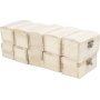 Skattkista/smyckeskrin - 9 x 5,2 x 4,9 cm - 10 st