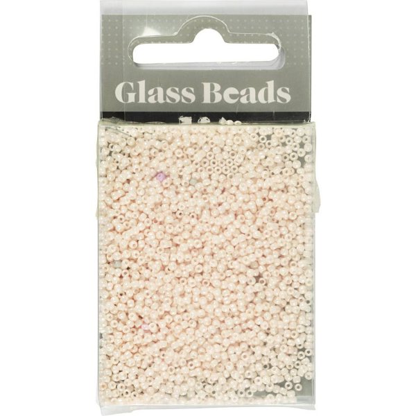 Rocaillepärlor matt frozen Rosa 1,7 mm 25 g Rocaillepärlor matt frozen Rosa 1,7 mm 25 g