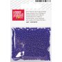 Glasp�rlor 2,5 mm m�rkbl� 20 g