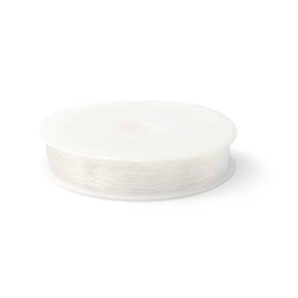 Transparent elastisk tråd 0,5 mm x 20 m Transparent elastisk tråd 0,5 mm x 20 m