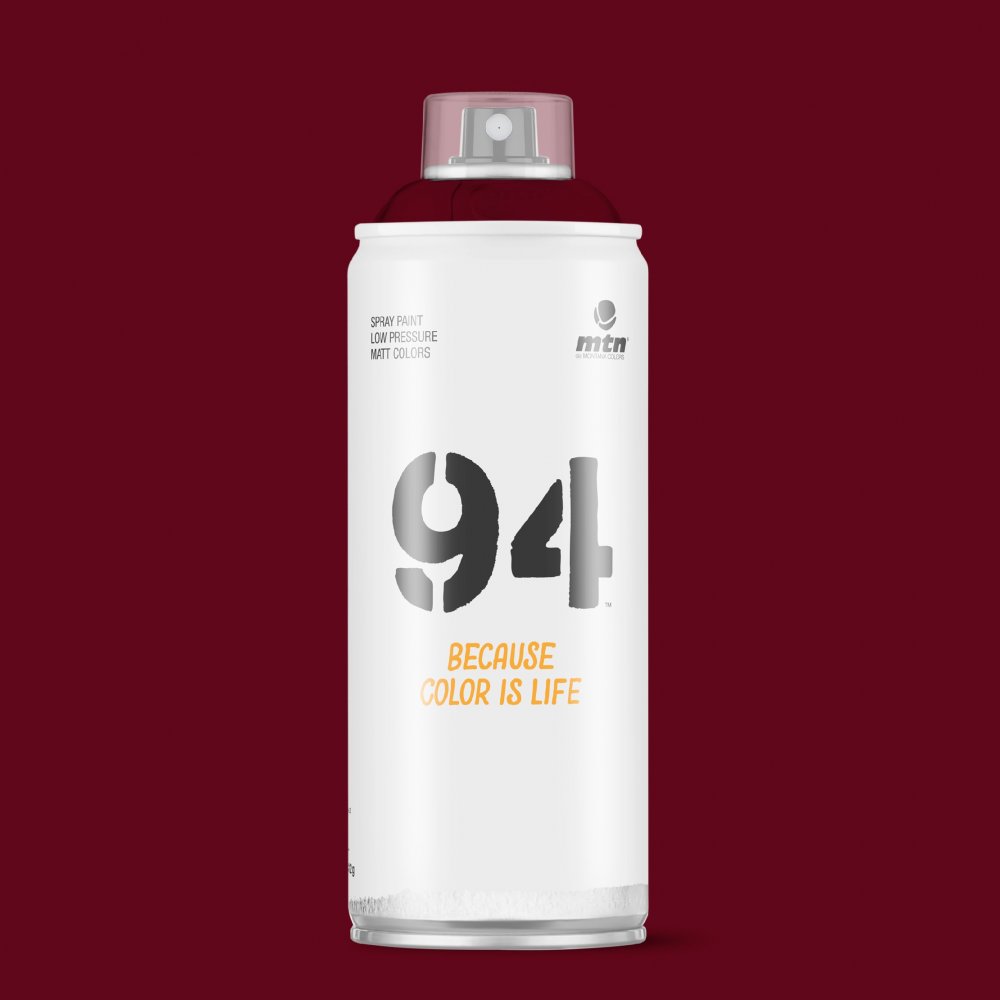 MTN 94 400 ml - RV-3004 Bordeaux Red - Spraybokser, Spraymaling, Hobbymaling