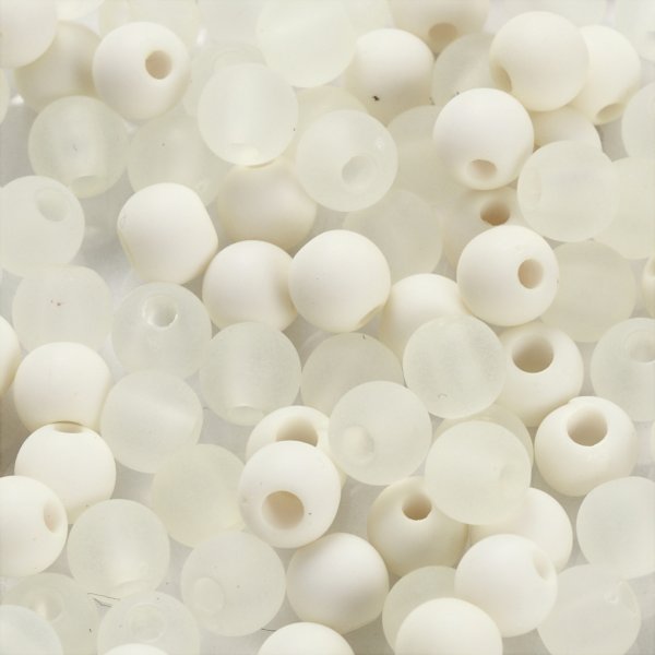 Plastpärlor - cream - 40 g Plastpärlor - cream - 40 g