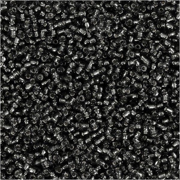 Rocaillepärlor 1,7 mm Grågrön 25 g Rocaillepärlor 1,7 mm Grågrön 25 g
