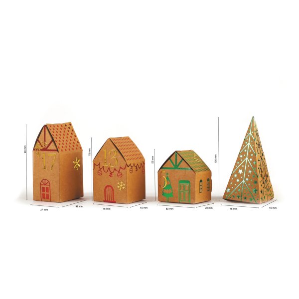 Adventskalender att montera - By
