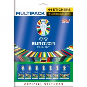 Topps Klistermrken - Euro 2024 Mega Multipack Mix