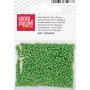Rocaillep�rlor 2,5 mm 20 g gr�n metallic