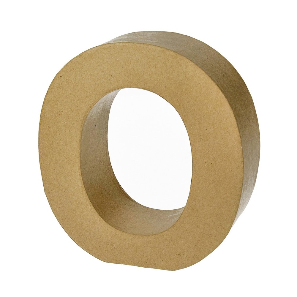 Bogstav H 17,5 x T 5,5 cm - O - Papbogstaver, Bogstaver og tal, Papirartikler, Dekorationsrammer, Hobbymateriale, Håndværk