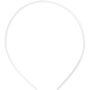 Diadem smalt 8 mm Vit 5-pack Diadem smalt 8 mm Vit 5-pack