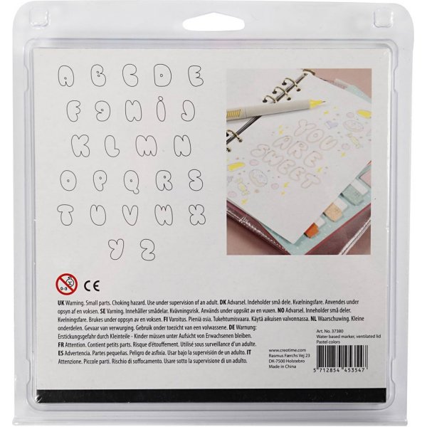 Sketch markers - pastellfärger - 12 st Sketch markers - pastellfärger - 12 st