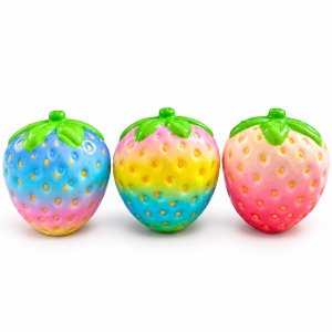 Mystery Squishy Jordgubbe multif�rgad