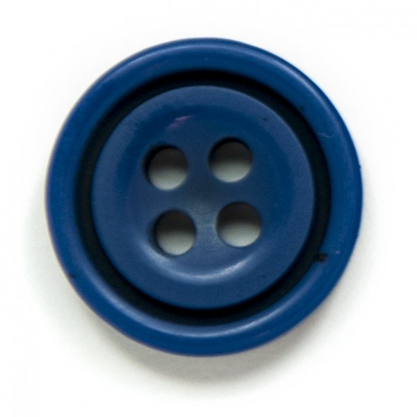 Knapp Rund 4-hl 14 mm 6st - Mrkbl