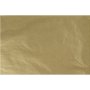 Silkespapper - guld - 50 x 70 cm - 14 g -25 ark